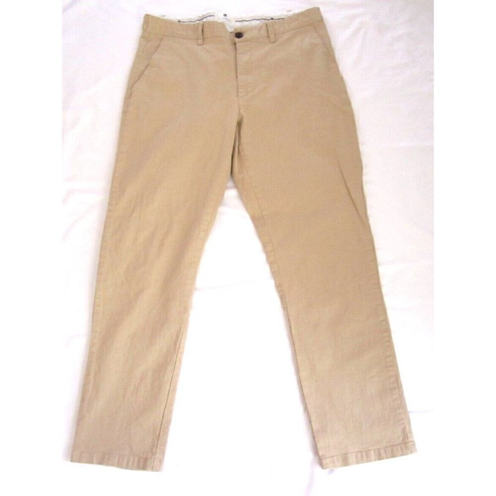 Men's Anerkjendt Organic Noos Caviar‎ Pants Sz L (MP186)